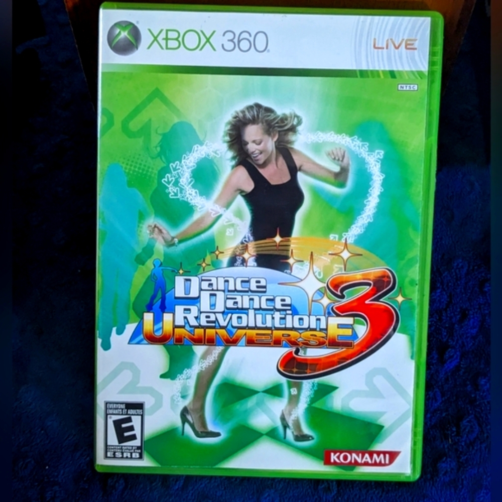DDR UNIVERSE 3 | Xbox 360 Live | Dance Dance Revolution Complete Game in Box VG